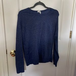 Dark heather blue relaxed fit Lululemon swiftly long sleeve